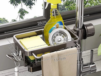 Aluminum Sink Organizer Rack