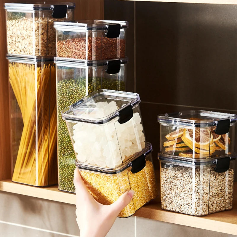 Kitchen Grain Storage Box Set